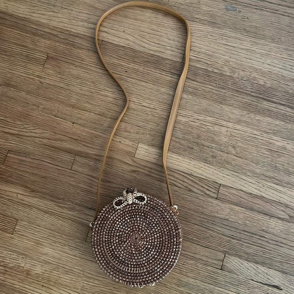 Cute Woven Round Purse